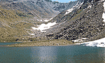 Озеро у вершины Кызыл-Ауш-Дуппур