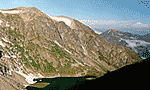 Вид с вершины Кызыл-Ауш-Дуппур